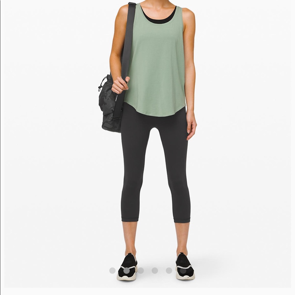 Lululemon Wunder Under crop pants (high rise)